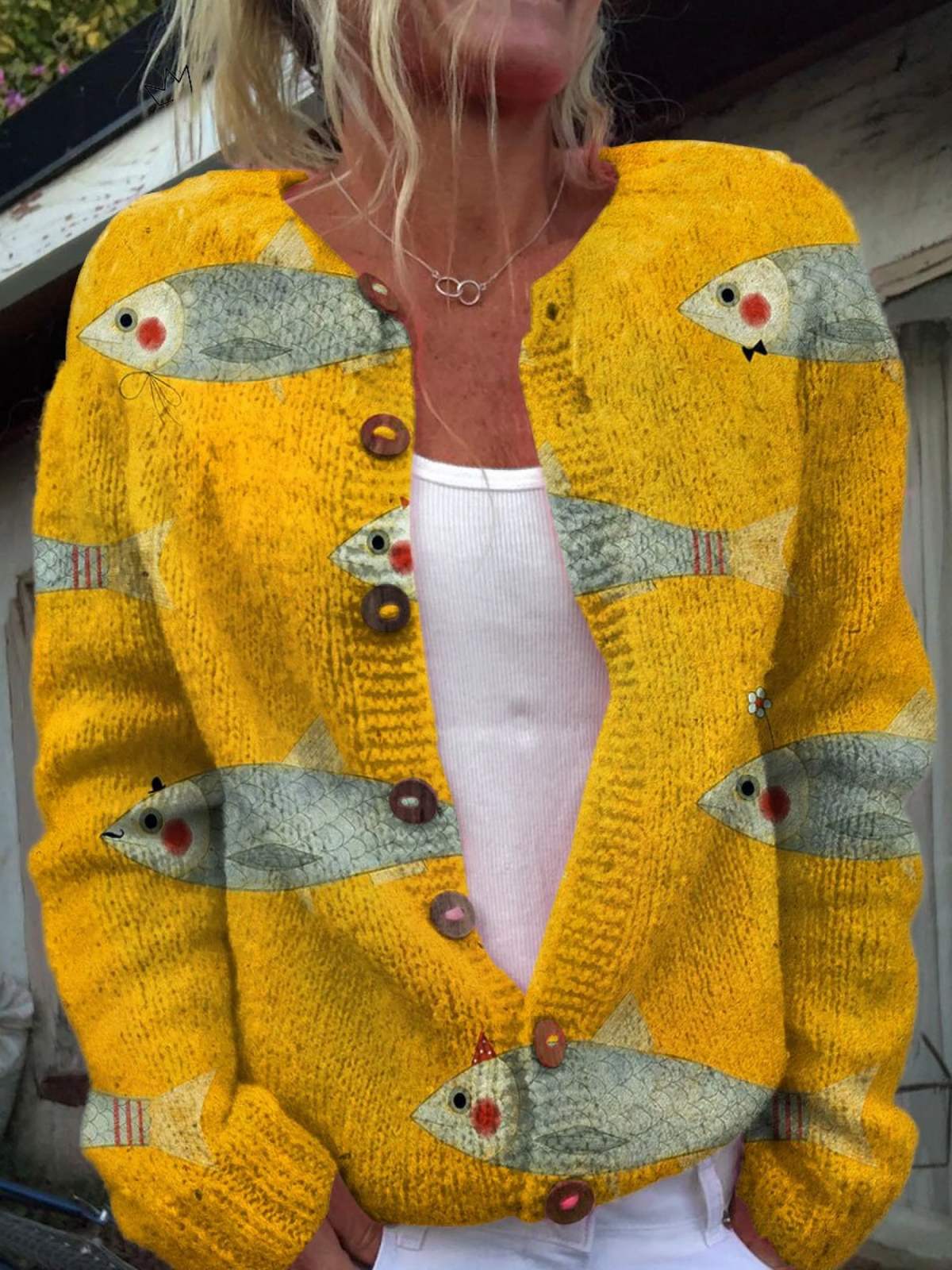 Anouk | Vintage Knitted Cardigan