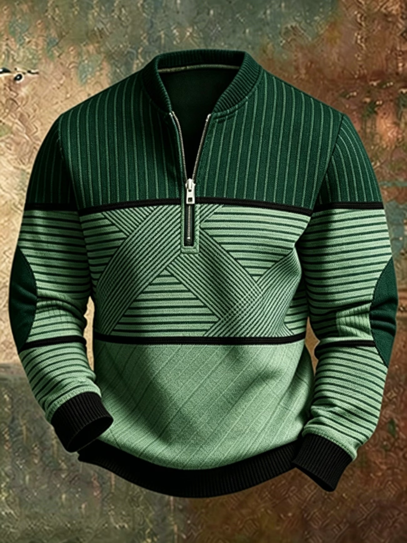 Victor - men's half-zip jumper