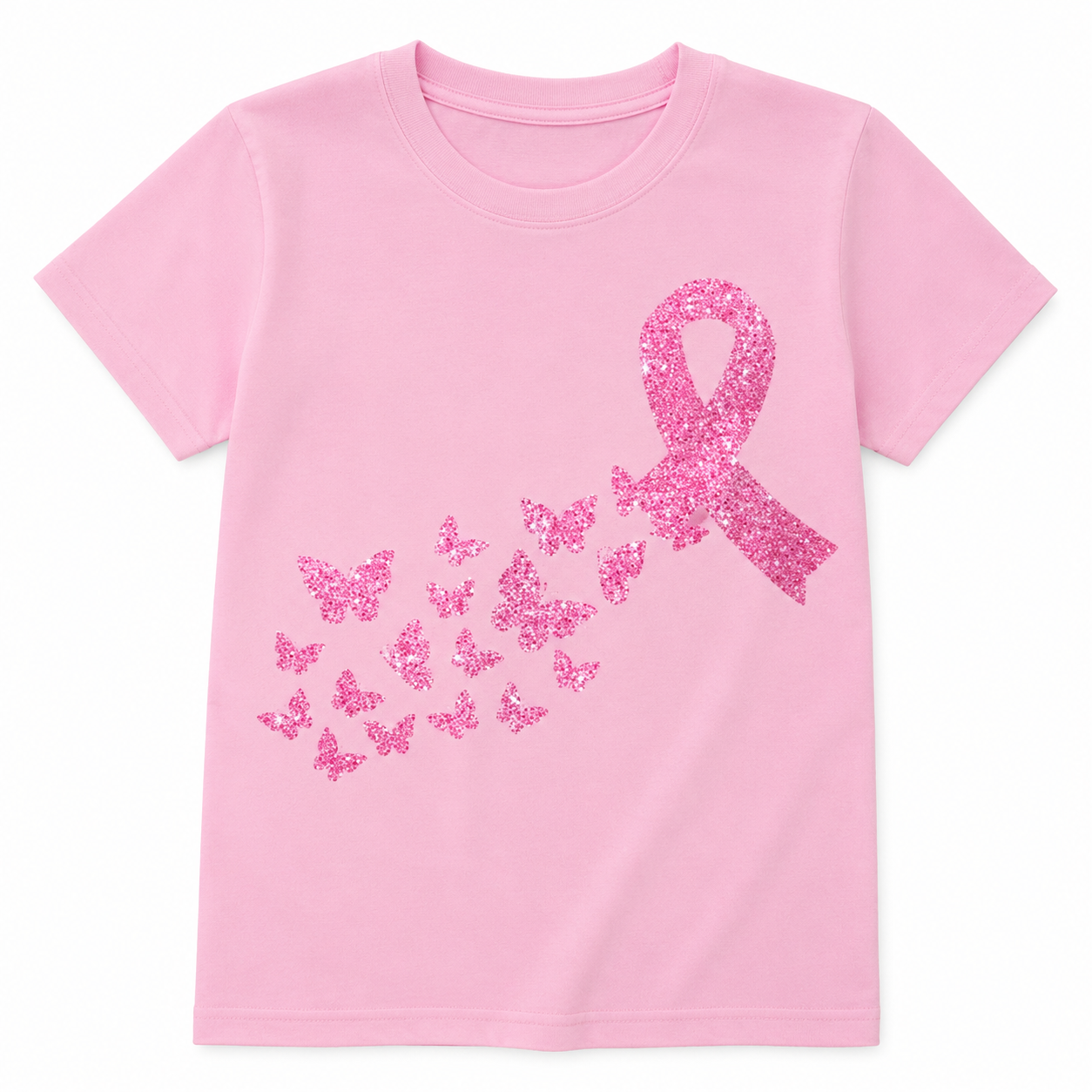 Butterfly of Hope T-Shirt | Together Against Breast Cancer