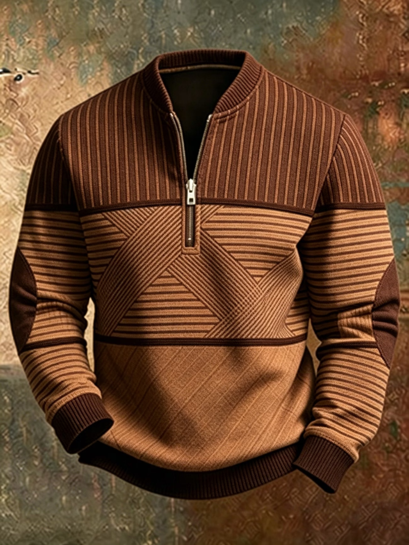 Victor - men's half-zip jumper