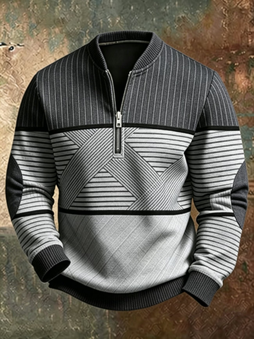 Victor - men's half-zip jumper