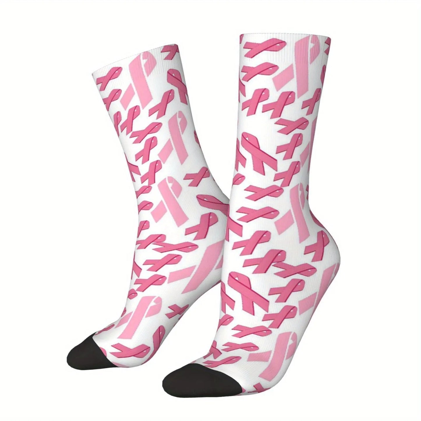 Pink Ribbon Everyday Socks | Together Against Breast Cancer