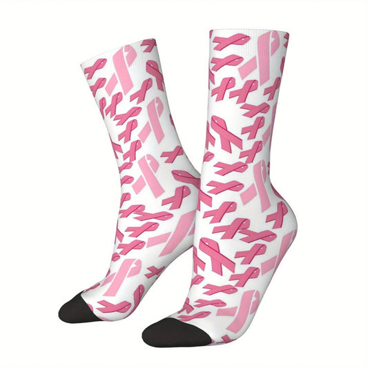Pink Ribbon Everyday Socks | Together Against Breast Cancer
