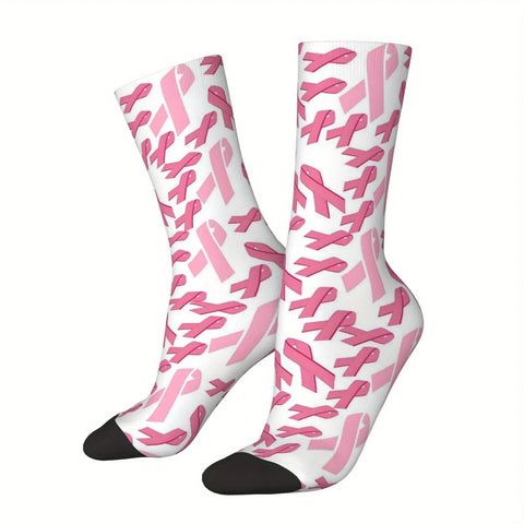 Pink Ribbon Everyday Socks | Together Against Breast Cancer