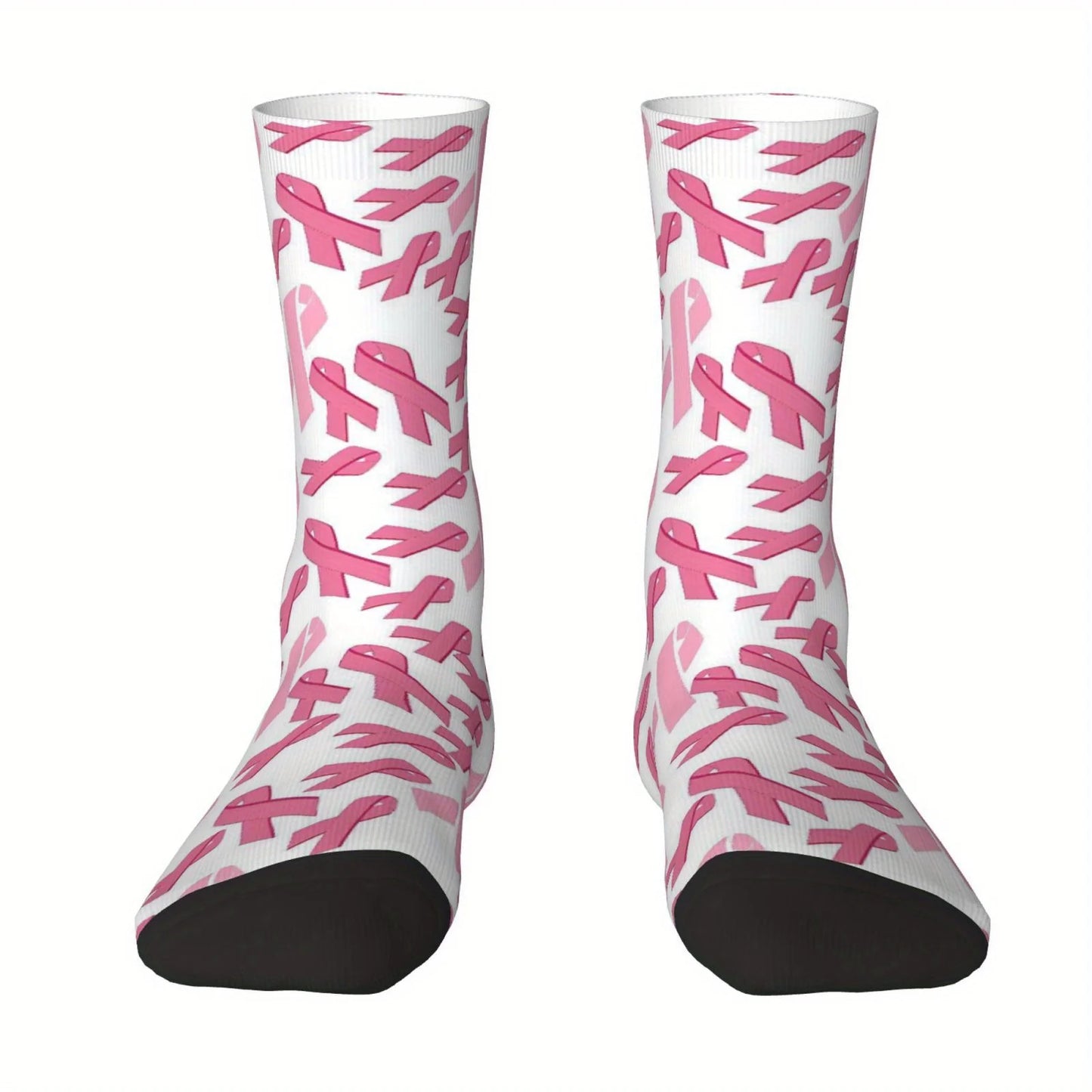 Pink Ribbon Everyday Socks | Together Against Breast Cancer