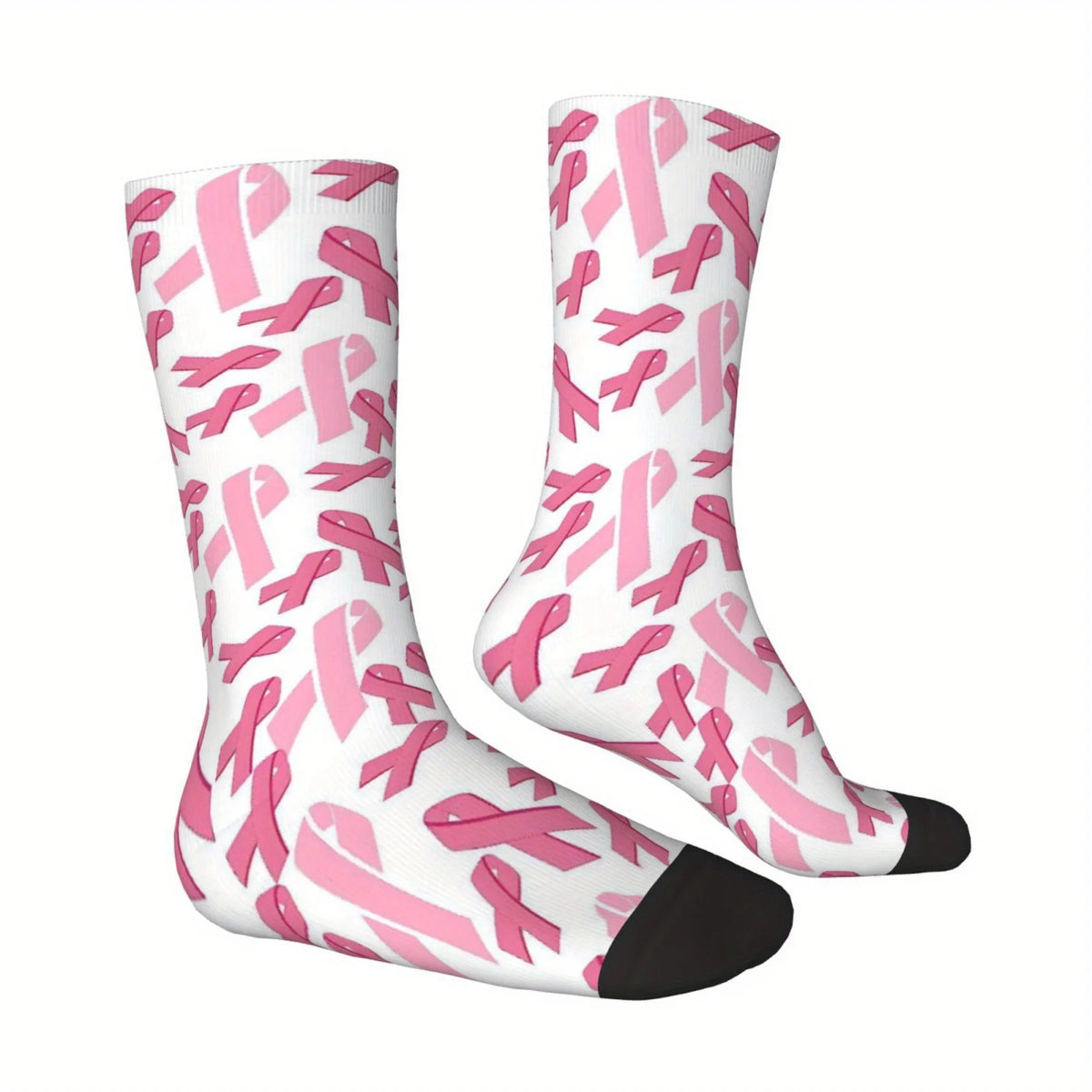 Pink Ribbon Everyday Socks | Together Against Breast Cancer