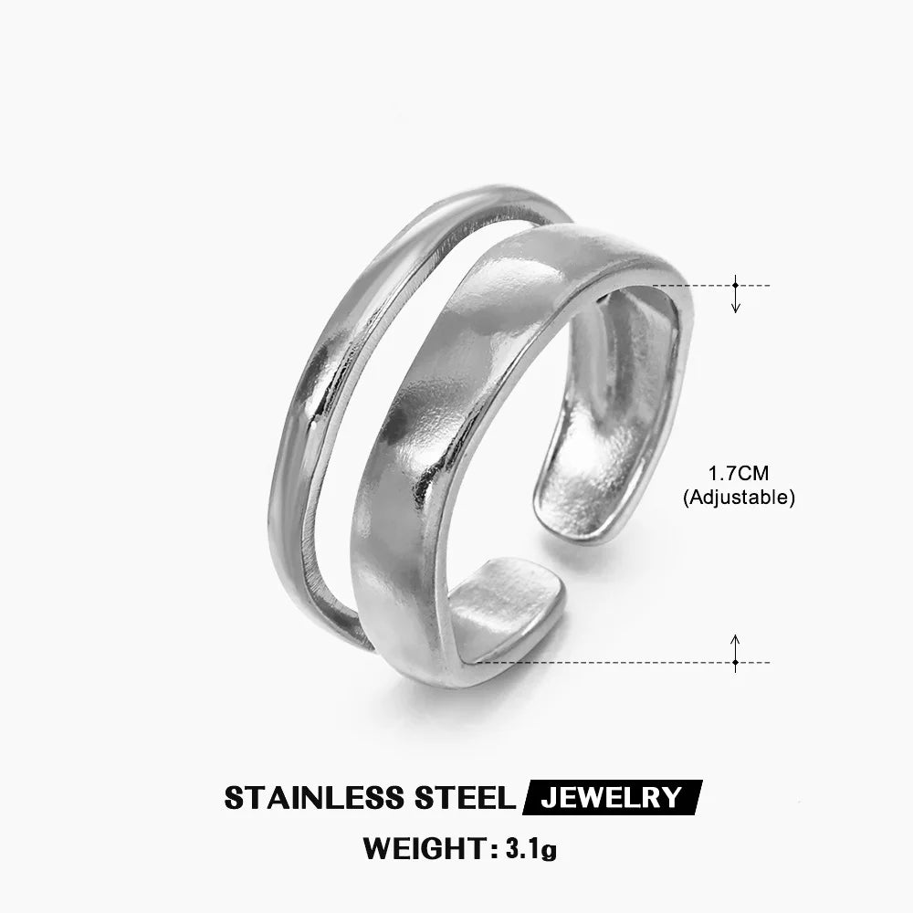 Double Layer Ring | Together Against Breast Cancer