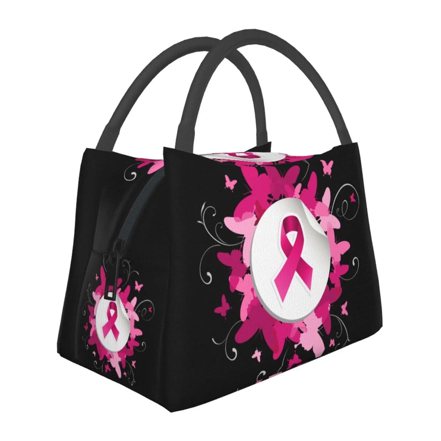 Pink Ribbon Insulated Lunch Bag | Together Against Breast Cancer
