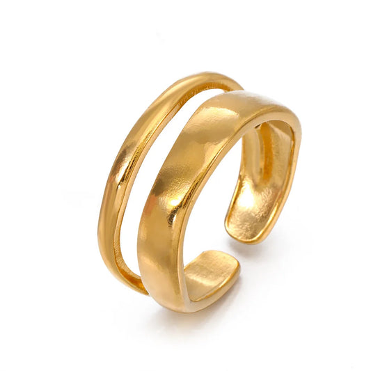 Double Layer Ring | Together Against Breast Cancer