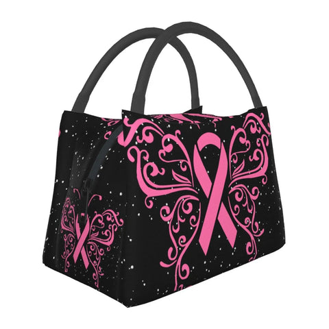 Pink Ribbon Insulated Lunch Bag | Together Against Breast Cancer