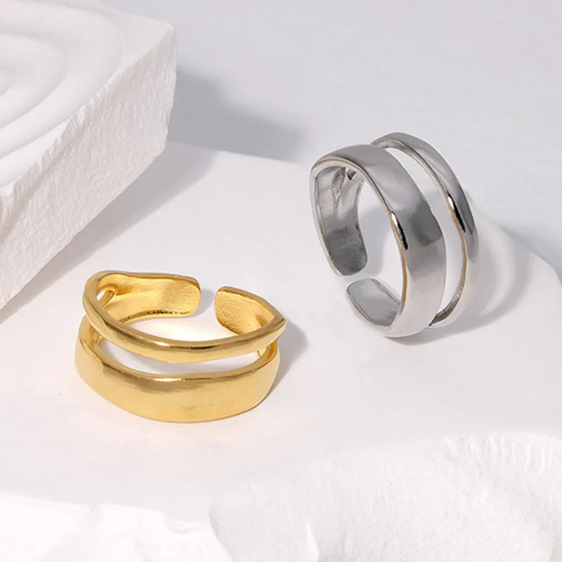 Double Layer Ring | Together Against Breast Cancer